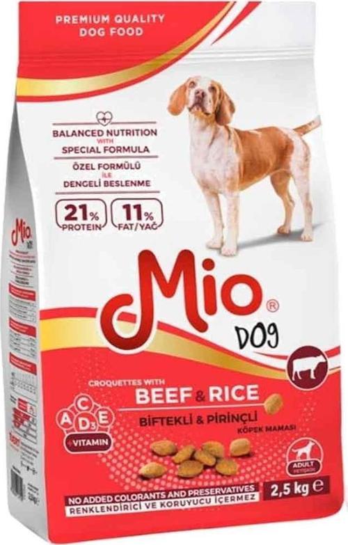 Köpek Maması Biftekli 2,5 Kg