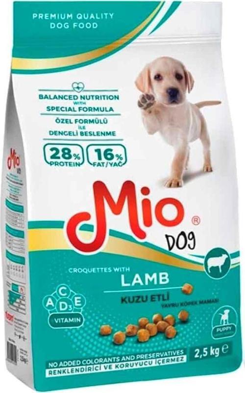 Yavru Köpek Maması Kuzu Etli 2,5 Kg