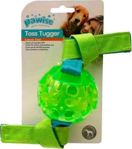 Diş İpli Kauçuk Top Köpek Oyuncağı