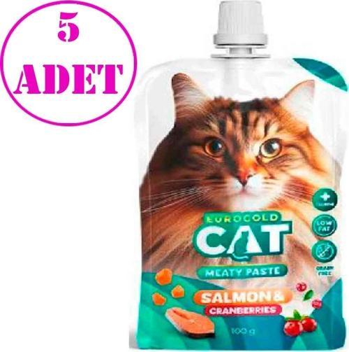 Gold Cat Et Ezmesi Somon-Kızılcık 100 Gr 5 AD