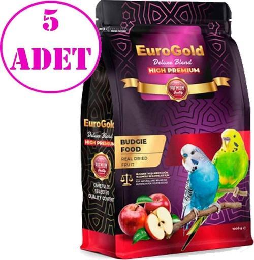 Gold Deluxe Blend Gerçek Elmalı Premium Muhabbet Yemi 1 Kg 5 AD