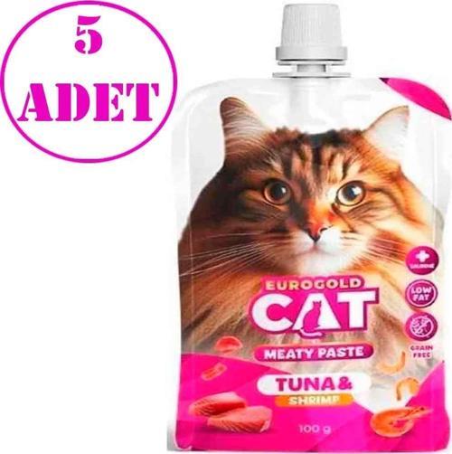 Gold Cat Et Ezmesi Ton Balığı-Karides 100 Gr 5 AD