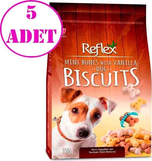 Sandviç Mini Kemik Köpek Ödül Bisküvisi 350 Gr 5 AD