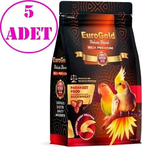 Gold Deluxe Blend Paraket Yemi Kara Buğday Katkılı 1 Kg 5 AD