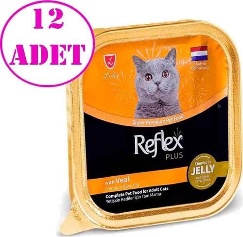 Jöleli Dana Etli Kedi Konservesi 85 GR 12 AD