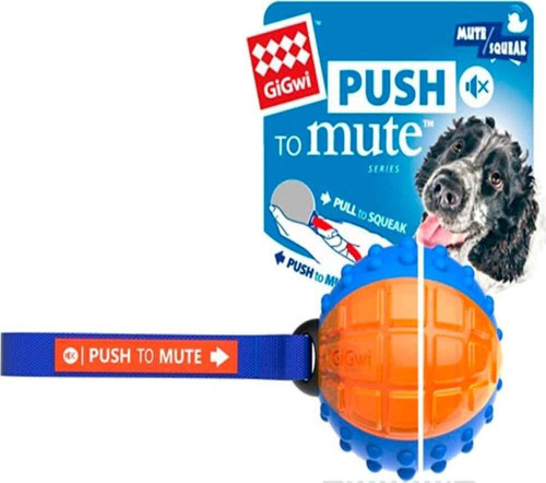 Ses Kontrollü Gülle Köpek Oyuncağı Turuncu Mavi