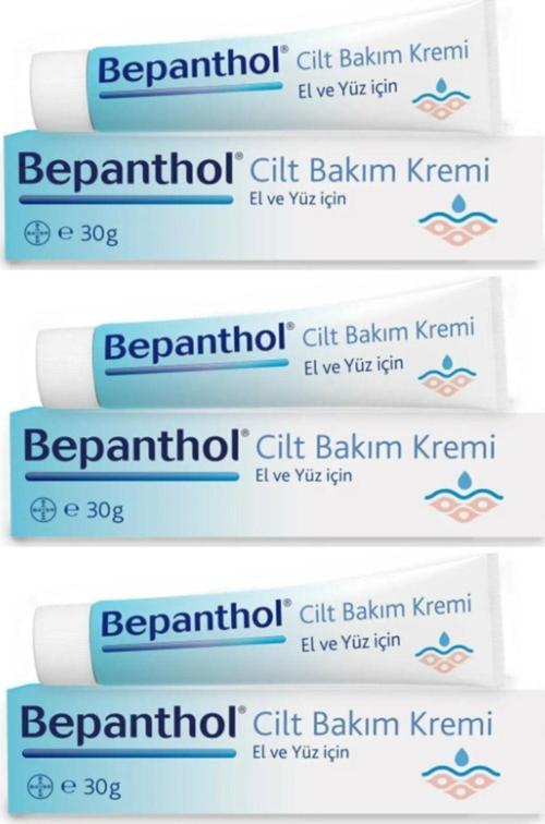 Cilt Bakım Kremi 30Gr X 3 Adet - Tüm Cilt Tiplerine Uygun, El Ve Günlük Yüz Bakım