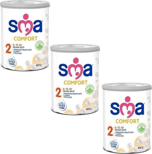 Comfort 2 Devam Sütü 400 Gr 3 Adet