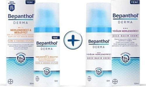 Derma Nemlendirici Besleyici Günlük Yüz Bakım Kremi 50 Ml+ Derma Yoğun Nemlendiri