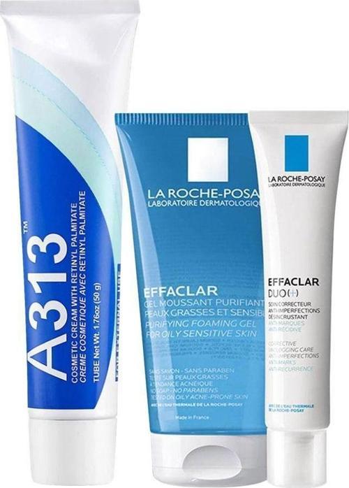 Retinol Pommade Kırışıklık Karşıtı Krem 50 G + La Roche Posay Effaclar Tanışma Kiti