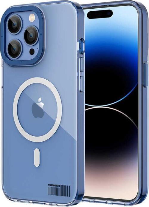 iPhone 14 Pro Uyumlu Kılıf Magsafe Şarj Özellikli Coloured Glaze Serisi Kapak