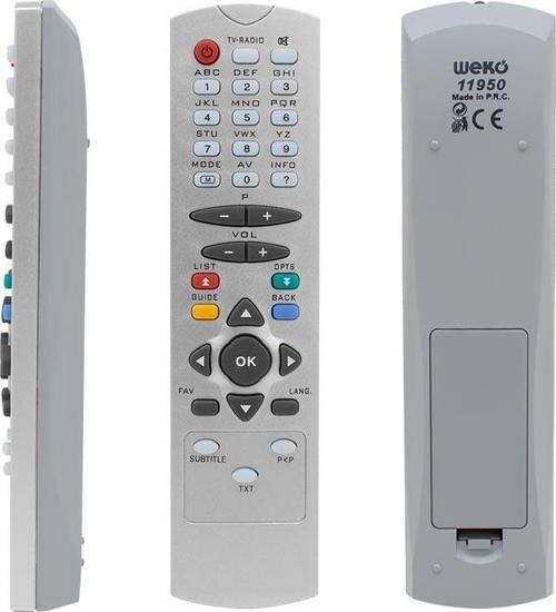 DCR 9001-9002 Uydu Alıcı Kumandası