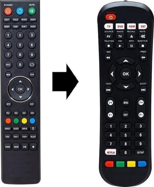 Djtv55M 4K Android Smart Led Tv Kumandası - Eşdeğer