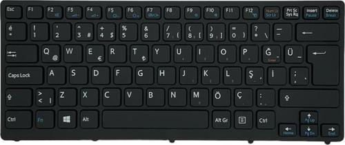 Sony Vaio PCG-61411L Uyumlu Laptop Klavye Siyah TR