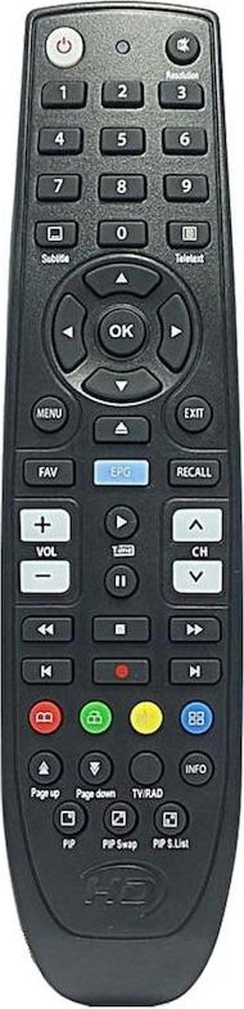 1080 Hd Pvr Uydu Alıcısı Kumandası