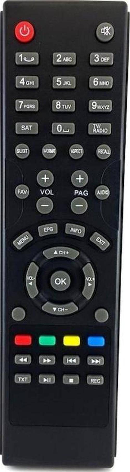 Platin Mini Hd Uydu Cihaz Alıcı Kumandası