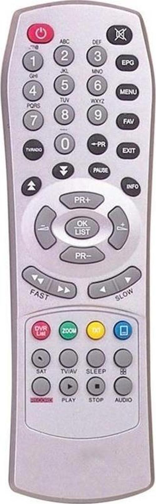 Minix Cx Fta Uydu Alıcı Kumandası