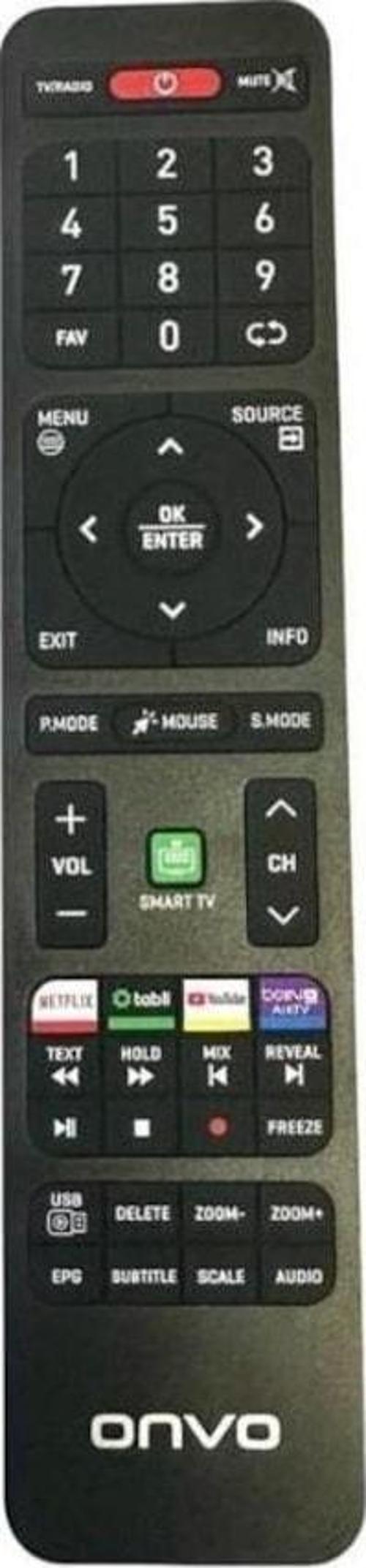 32 Ov 6000h İle Uyumlu Android Led Smart Kumanda