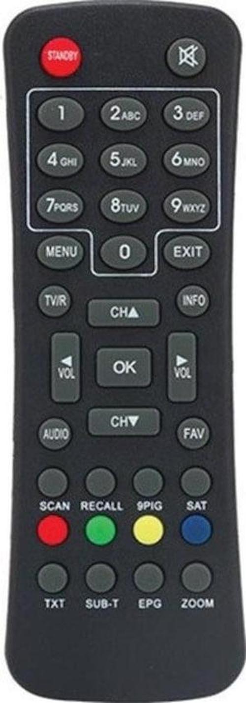 Kw-9300-6500-6250T 6100B Rose Dr-7600 Mini Uydu Kumanda