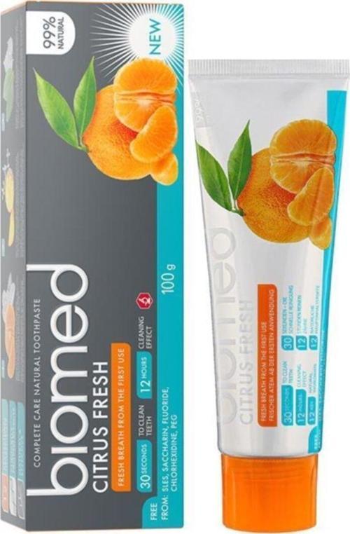 Biomed Citrus Fresh Diş Macunu 100 G Mandalina