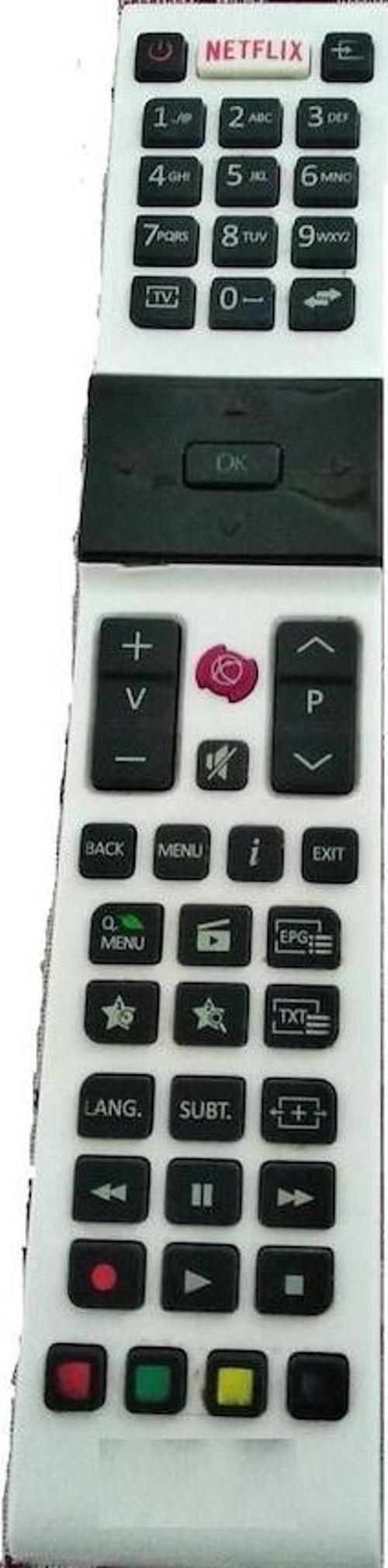 4K Smart Led Televizyon Kumandası Beyaz