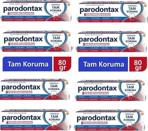 Yeni Orjinal 80 Gr/50Ml - 8 Adet, Ferahlık Tam Koruma Diş Macunu Orjinal Ürün