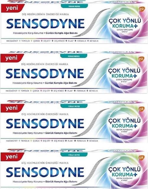 Çok Yönlü Koruma Ferah Nefes Diş Macunu 75Ml 4 Lü Paket