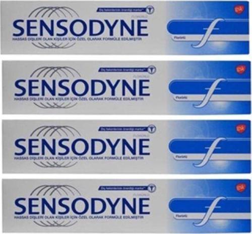 Florürlü Diş Macunu 50 Ml 4 Adet