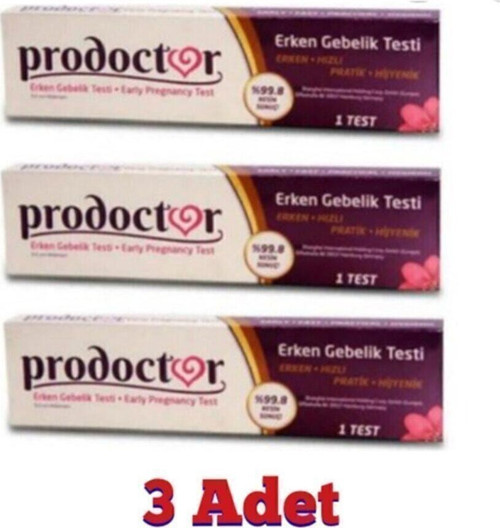 Erken Gebelik Testi 3 Adet