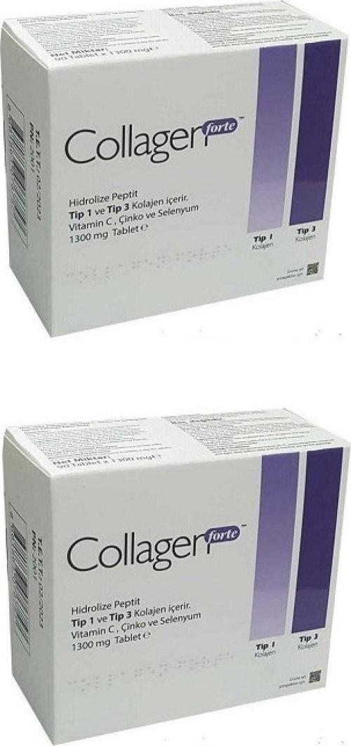 Tip 1 Ve Tip 3 Kolajen İçeren 90 Tablet 2 Adet