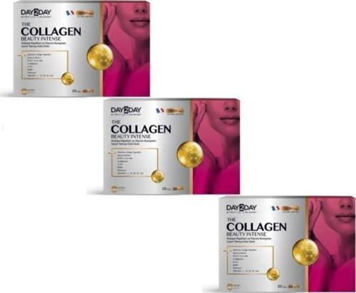 The Collagen Beauty Intense Çilek Aromalı 30 Şase X 12 Gr-3 Adet-Skt:03/2024