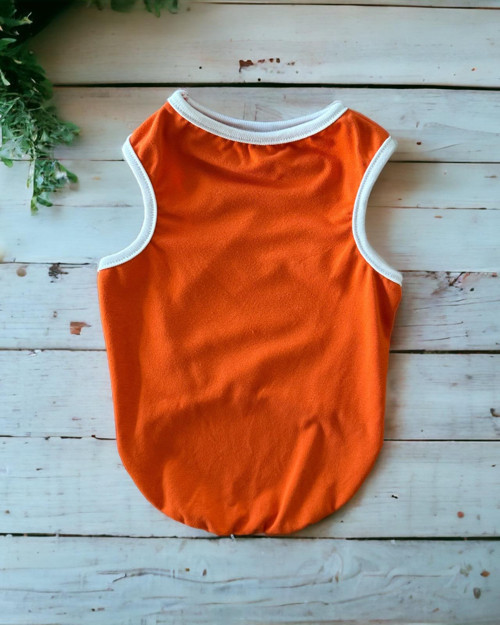 Basic Orange Atlet Kedi Kıyafeti Kedi Elbisesi