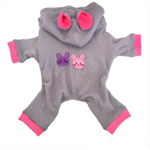 Sweet Bunny Kulaklı Kedi Tulumu,Kıyafeti