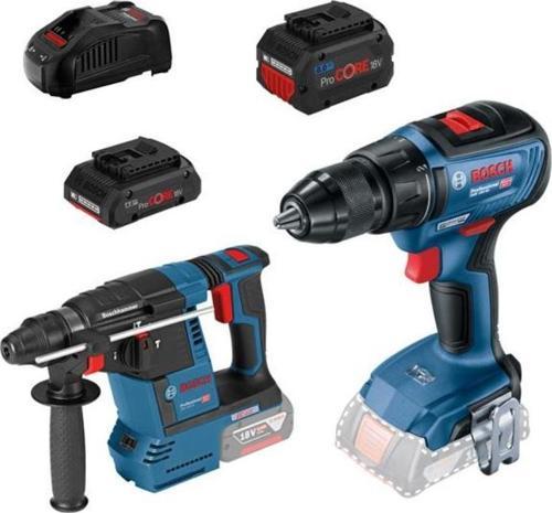 Gsr 18V-50 + Gbh 18V-26 1x 4,0 & 8,0 Ah