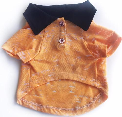 Orange Skies Polo Yaka Tişört Köpek Kıyafeti  Köpek Elbisesi