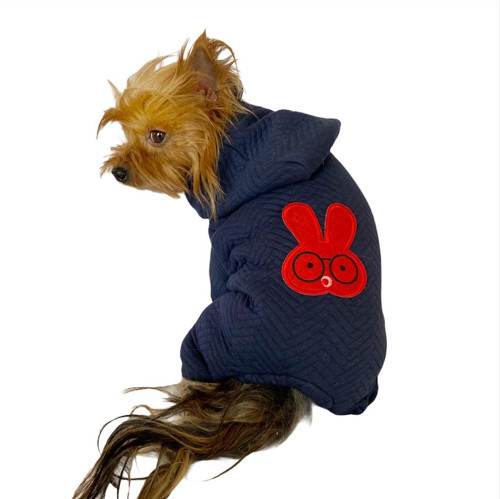 Red Bunny Köpek Tulumu Köpek Kıyafeti