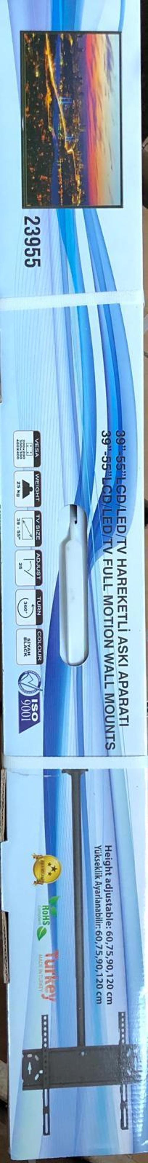 39-55 inç tavan dönerli lcd aparatı