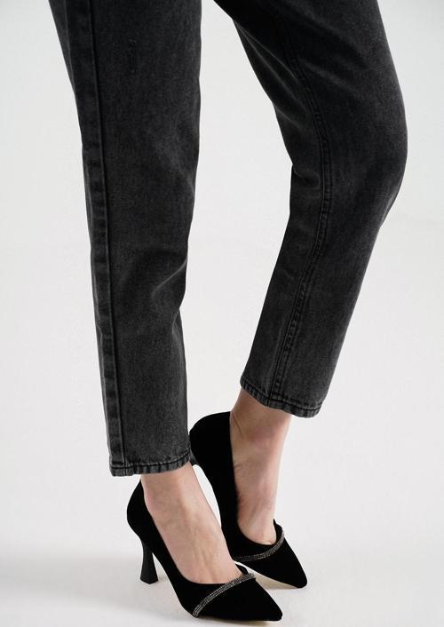 Kadın Taşlı Topuklu Ayakkabı TS1096