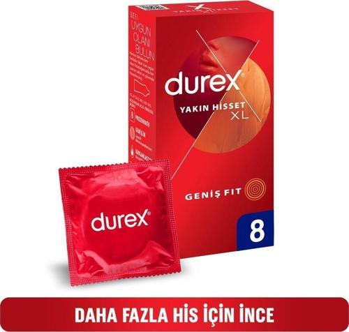Yakın Hisset Xl Prezervatif 8 Adet