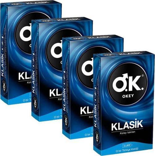 Klasik Prezervatif 10 Lu X 4 Adet