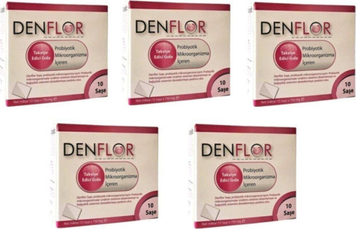Denflor Probiyotik 10 Saşe 5’Li Paket