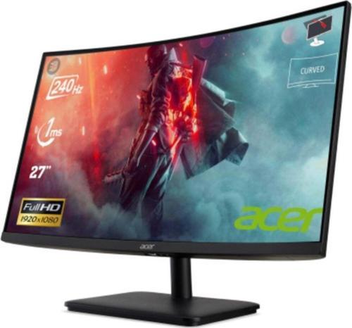 Nitro Ed270x 27” 240hz 1ms (hdmı+display) Adaptive-sync Full Hd Curved Monitör Um.he0ee.x01