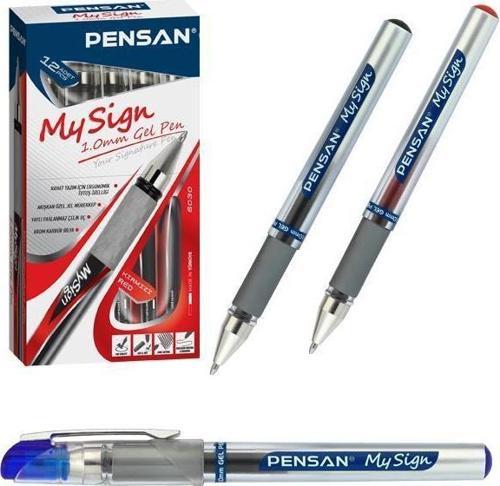 Roller Kalem My-Sign Jel Bilye Uçlu İmza Kalemi 1.0 MM Mavi 6030