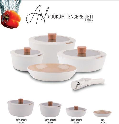 Arlo Döküm 7 Prç Tencere Seti DC1.TR-4263