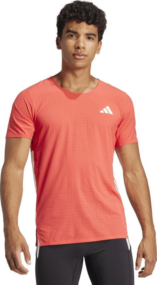 IX8987-E adidas Adızero Tee M Erkek T-Shirt Kırmızı
