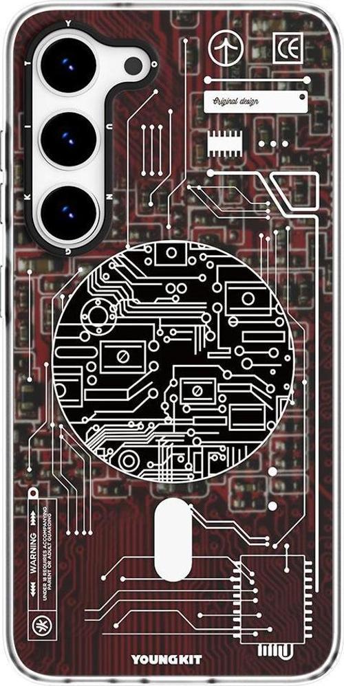 Galaxy S23 Kılıf Magsafe Şarj Özellikli Technology Serisi Kapak