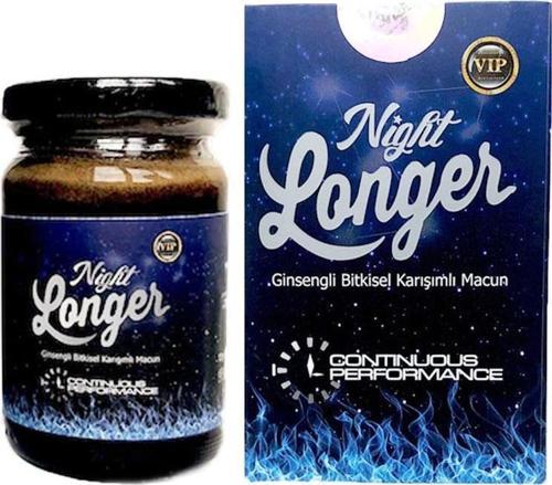 Night Longer VIP Ginsengli Bitkisel Karışımlı Macun 125GR.