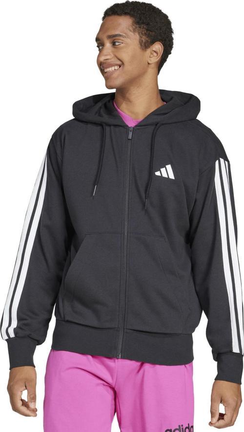 JD1877-E adidas M 3S Ft Fz Hd Erkek Ceket Siyah