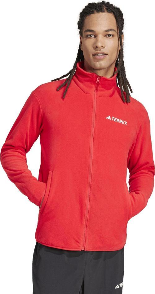 JP0799-E adidas Multi Essentials Terrex Erkek Ceket Kırmızı