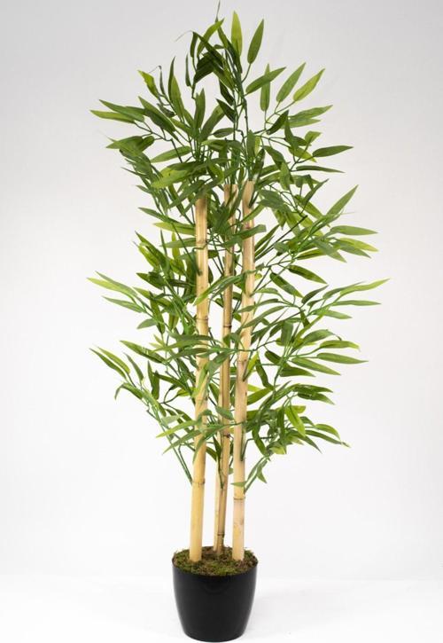 Yapay Bambu Ağacı 100 Cm 4 Bambulu